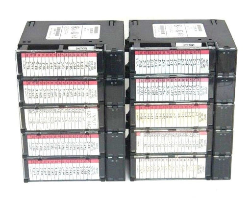 LOT OF 10 GE FANUC IC693MDL240E INPUT MODULES 120VAC, 16POINT