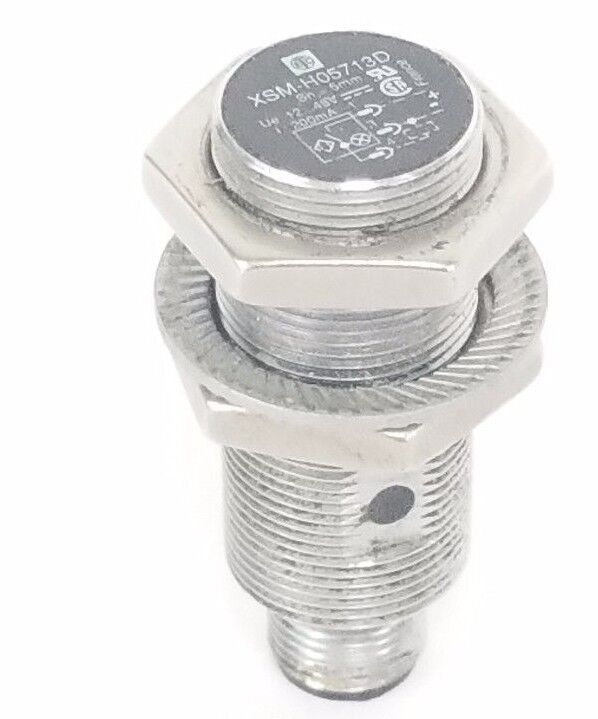 TELEMECANIQUE XSM-H05713D INDUCTIVE PROXIMITY SENSOR 12-48V, 200mA, 5MM