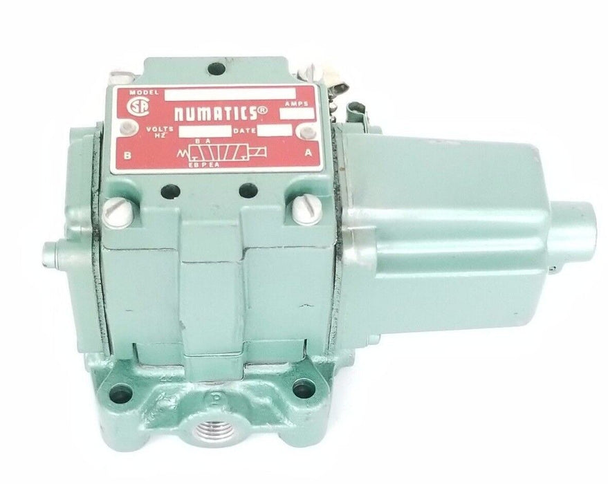 NUMATICS 12SAD4440A SOLENOID VALVE 0.17A, 120V, 50/60HZ