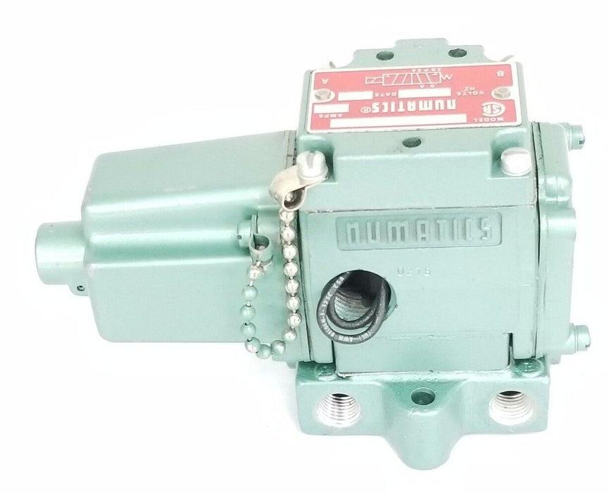 NUMATICS 12SAD4440A SOLENOID VALVE 0.17A, 120V, 50/60HZ