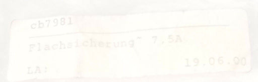 LOT OF 9 NEW MTA 32V FUSES, 7.5A