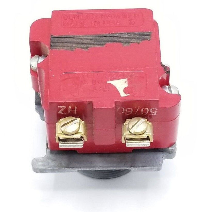 EATON CUTLER-HAMMER 10250T34AF INDICATOR LIGHT BASE, 120V, 50-60HZ