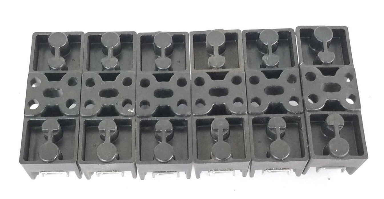 LOT OF 6 BUSSMANN H25030-1PR FUSE HOLDERS H250301PR