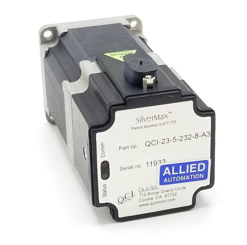 NEW QUICKSILVER SILVERMAX QCI-23-5-232-8-A3 SERVO MOTOR QCI2352328A3