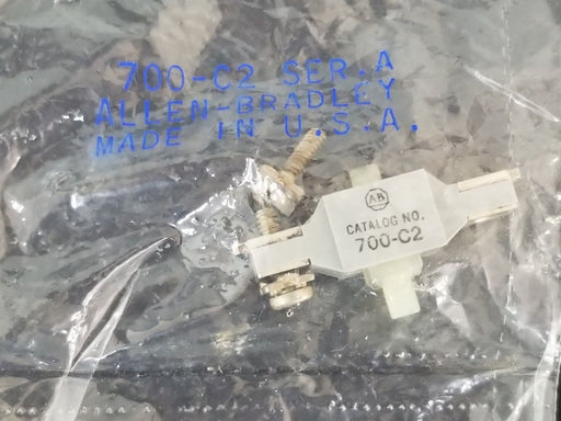 LOT OF 4 NEW ALLEN BRADLEY 700-C2 SER. A, FRONT DECK CONTACT CARTRIDGES 700C2