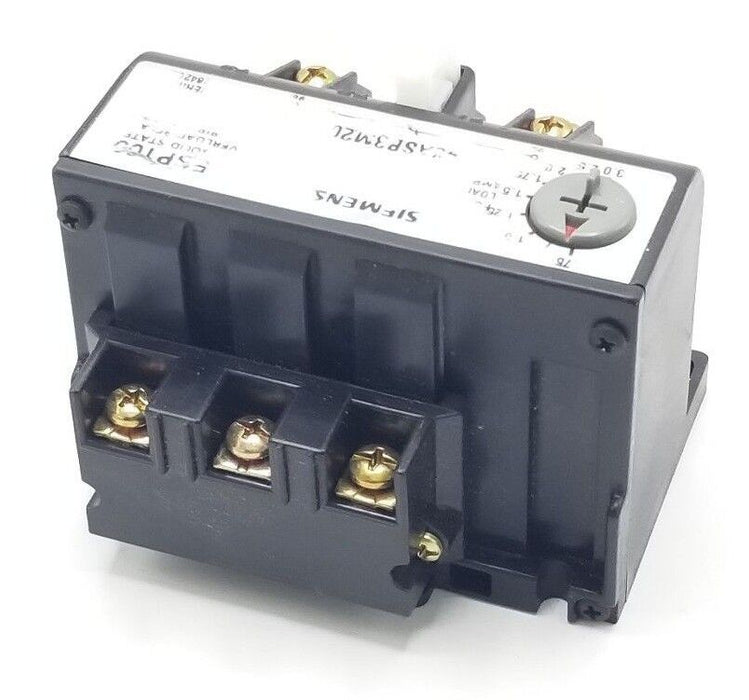 SIEMENS 48ASB3M20 SOLID STATE OVERLOAD RELAY ESP100, 0.75-3.0A