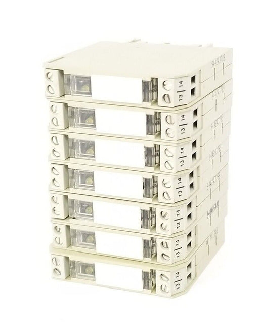 LOT OF 7 LUTZE RE4-0716 RELAYS 115V INPUT, 730716, RE40716