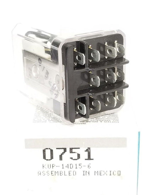NIB POTTER & BRUMFIELD KUP-14D15-6 RELAY KUP14D156