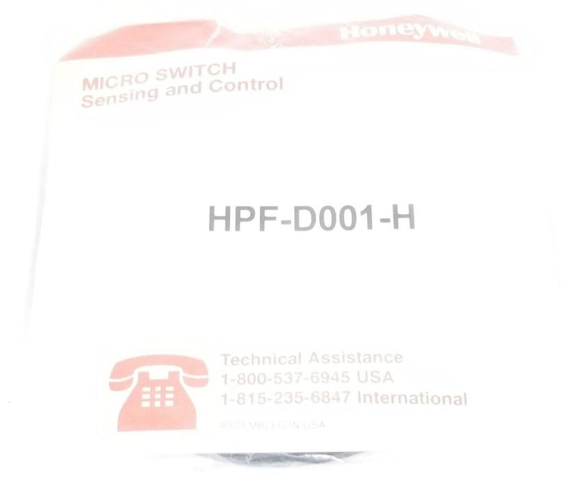 NEW HONEYWELL MICRO SWITCH HPF-D001-H INDUCTIVE PROXIMITY SENSOR HPFD001H