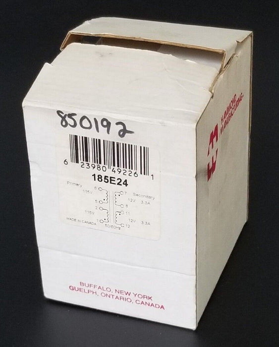 NIB HAMMOND MANUFACTURING 185E24 POWER TRANSFORMER
