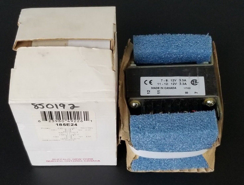 NIB HAMMOND MANUFACTURING 185E24 POWER TRANSFORMER