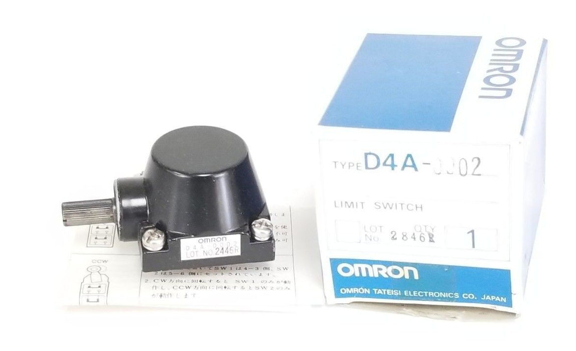 NIB OMRON D4A-0002 LIMIT SWITCH D4A0002