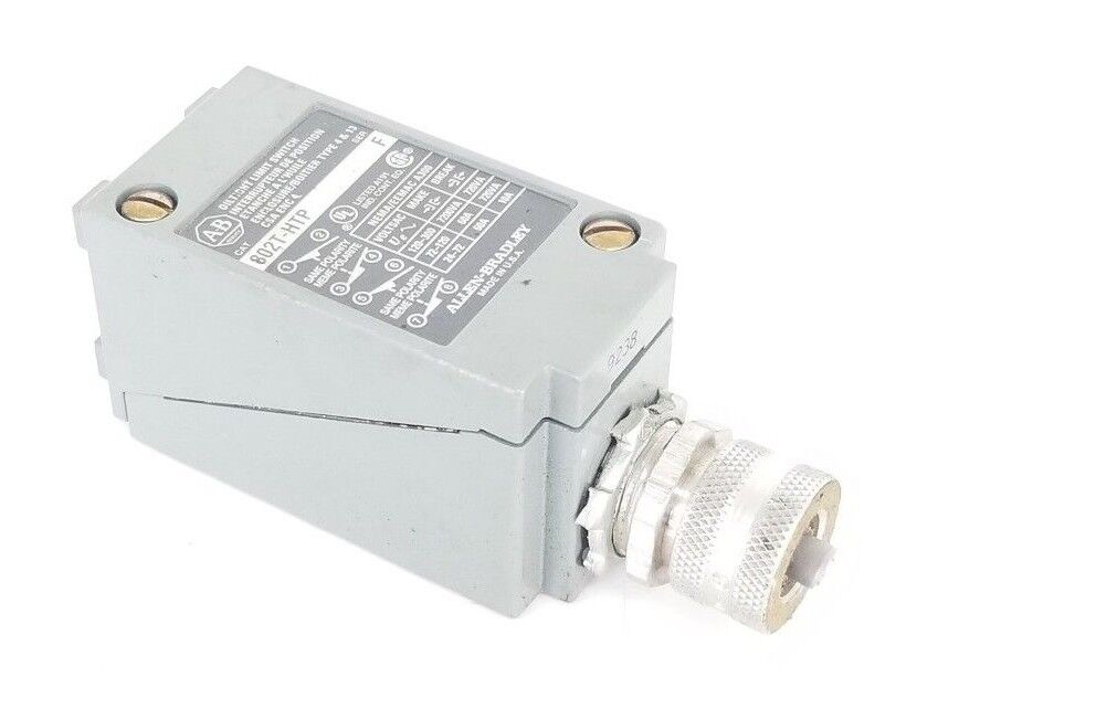 ALLEN BRADLEY 802T-HTP SER. F LIMIT SWITCH 802THTP