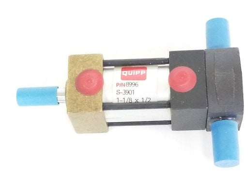 NEW QUIPP 8966 PNEUMATIC CYLINDER S-3901, 1-1/8" X 1/2"