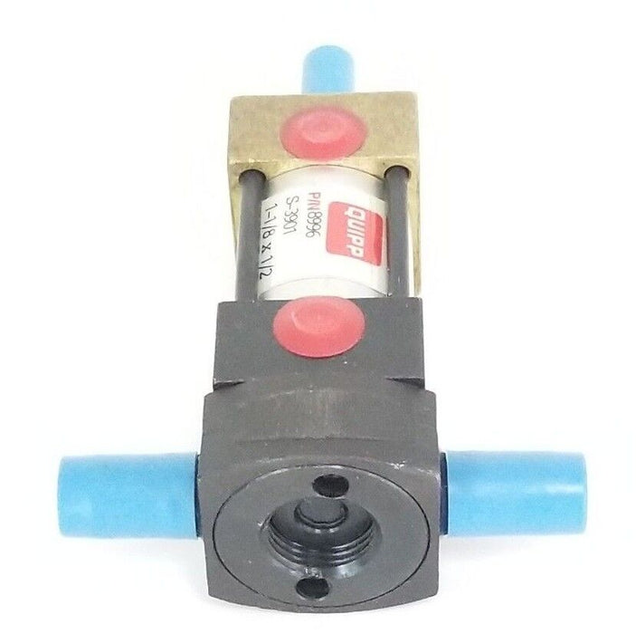 NEW QUIPP 8966 PNEUMATIC CYLINDER S-3901, 1-1/8" X 1/2"