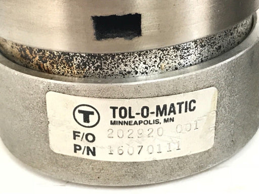 LOT OF 2 TOL-O-MATIC 16070111 ROLLER BEARING ASSY. W/ MARTIN 35A25 SPROCKET