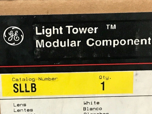 NIB GENERAL ELECTRIC SLLB WHITE LIGHT TOWER LENS