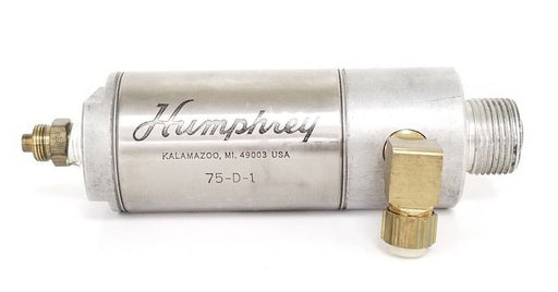 HUMPHREY 75-D-1 AIR CYLINDER 1-3/4" BORE 1" STROKE STAINLESS STEEL