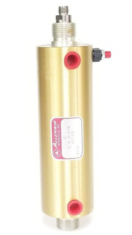 NIB ALLENAIR E 2 X 3-1/4 FC-CS PNEUMATIC CYLINDER E-2X3-1/4-FC-CS, E2X31/4FCCS