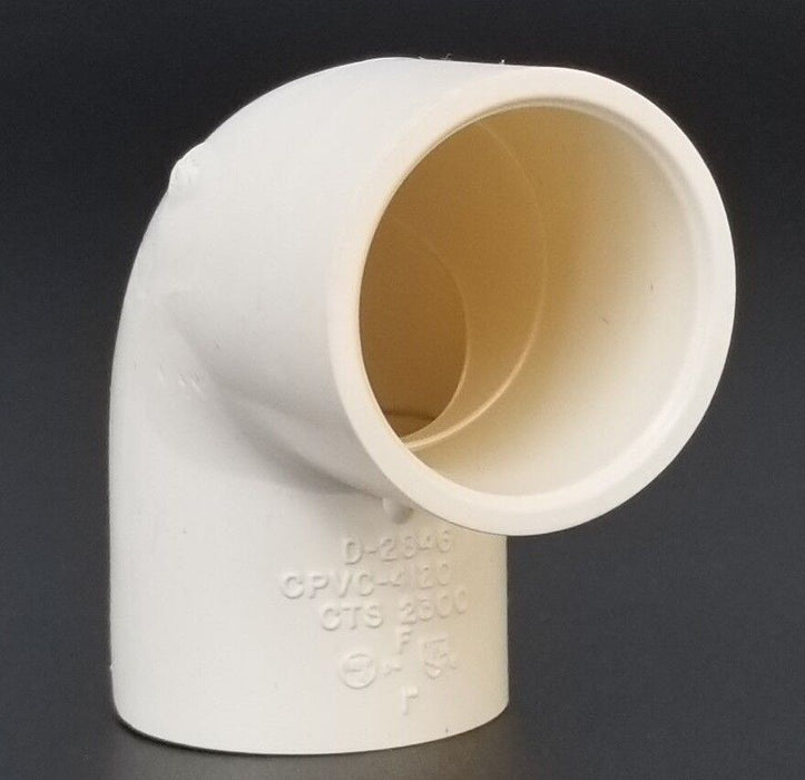 BAG OF 6 NEW CHARLOTTE CTS-2300 CPVC ELBOW 90 DEGREE FITTINGS CPVC-4120, D-2846