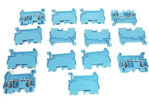 LOT OF 14 NEW PHOENIX CONTACT TYP ST 2,5 TERMINAL BLOCK ENDS PA66-FR, 3031212