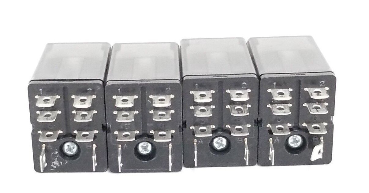 LOT OF 4 TYCO POTTER & BRUMFIELD K10P-11A15-120 RELAY 120V 50/60HZ K10P11A15120