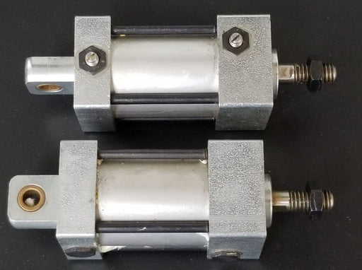 LOT OF 2 NEW PHD INC. 1-1/2" BORE 1" STROKE PNEUMATIC CYLINDER