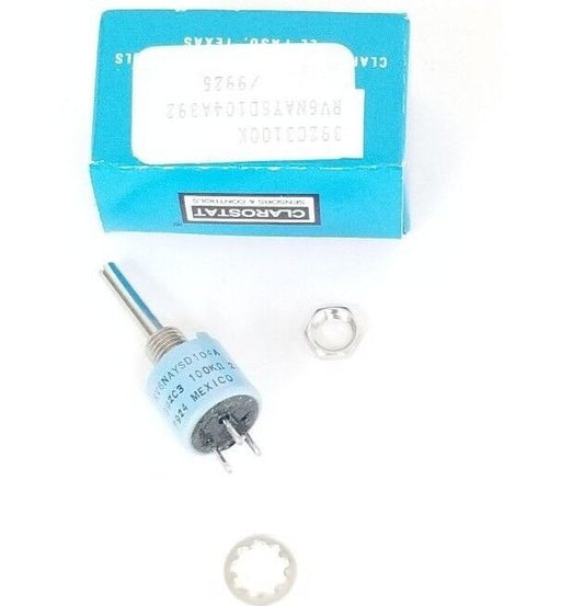 LOT OF 7 NIB CLAROSTAT RV6NAYSD104A 392C3 100KOHM POTENTIOMETERS RV6NAYSD104A392