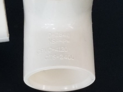 LOT OF 6 NEW CHARLOTTE CTS-2400 T-FITTINGS D-P846, NSF-PW, CPVC-4120, 1"