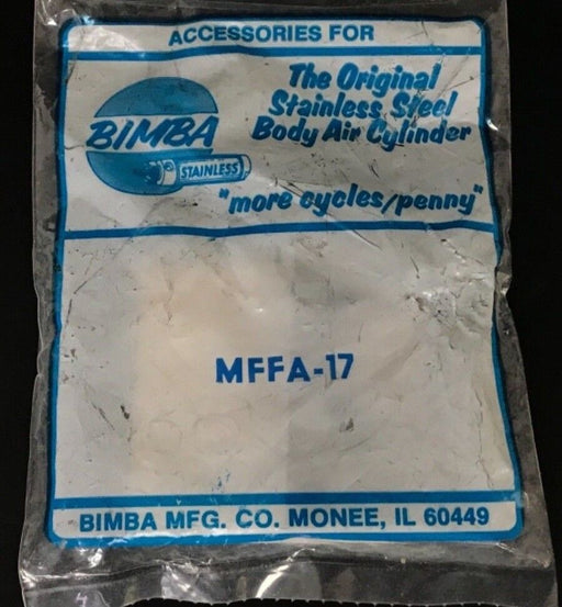 NEW BIMBA MFFA-17 FRONT FLANGE PLATE DW NFPA MF-1