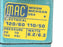 MAC VALVES 821-111B-16 SOLENOID VALVE ASSEMBLY 821111B16