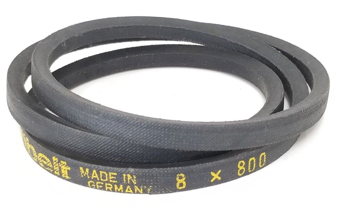 NEW OPTIBELT 8 X 800 V-BELT, 8MM WIDE, 5MM DEEP, 8X800