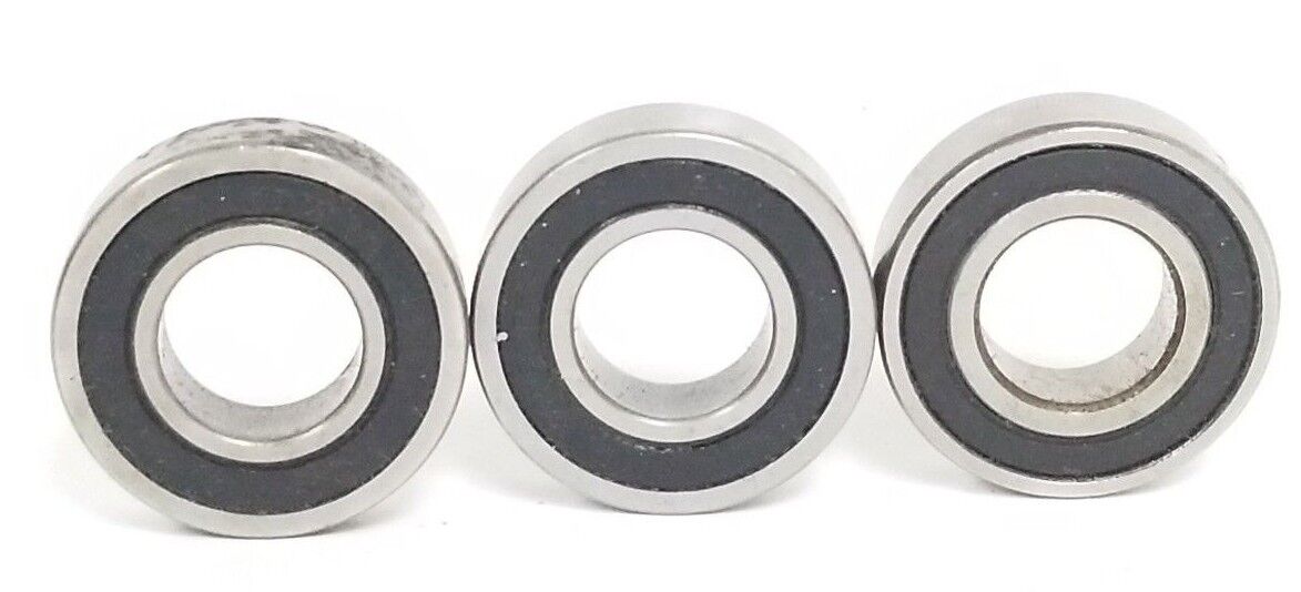 LOT OF 3 GBC GENERAL BEARING CO. 6003RS BEARINGS