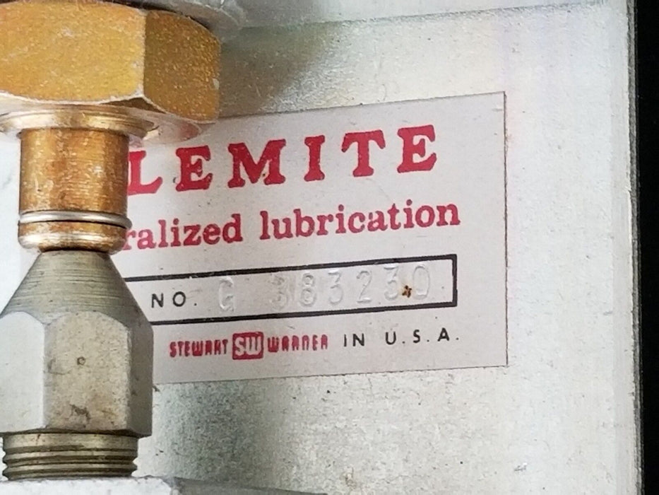 ALEMITE G383230 LUBRICATION ASSEMBLY