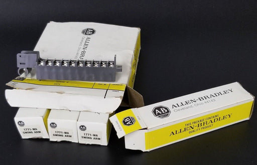 LOT OF 4 NEW ALLEN BRADLEY 1771-WA SWING ARMS 1771WA