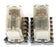 LOT OF 2 STRUTHERS DUNN 219BBX-P 24-28VDC RELAYS W/ SOCKETS