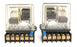 LOT OF 2 STRUTHERS DUNN 219BBX-P 24-28VDC RELAYS W/ SOCKETS