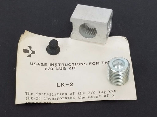 NEW GOULD MODICON LK-2 LUG KITS LK2 2/0