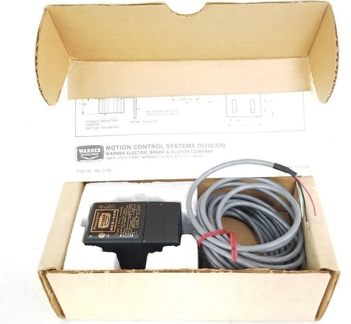 NIB WARNER ELECTRIC MCS-626 PHOTOELECTRIC DIFFUSE REFLECTIVE P/N: 7105-448-002