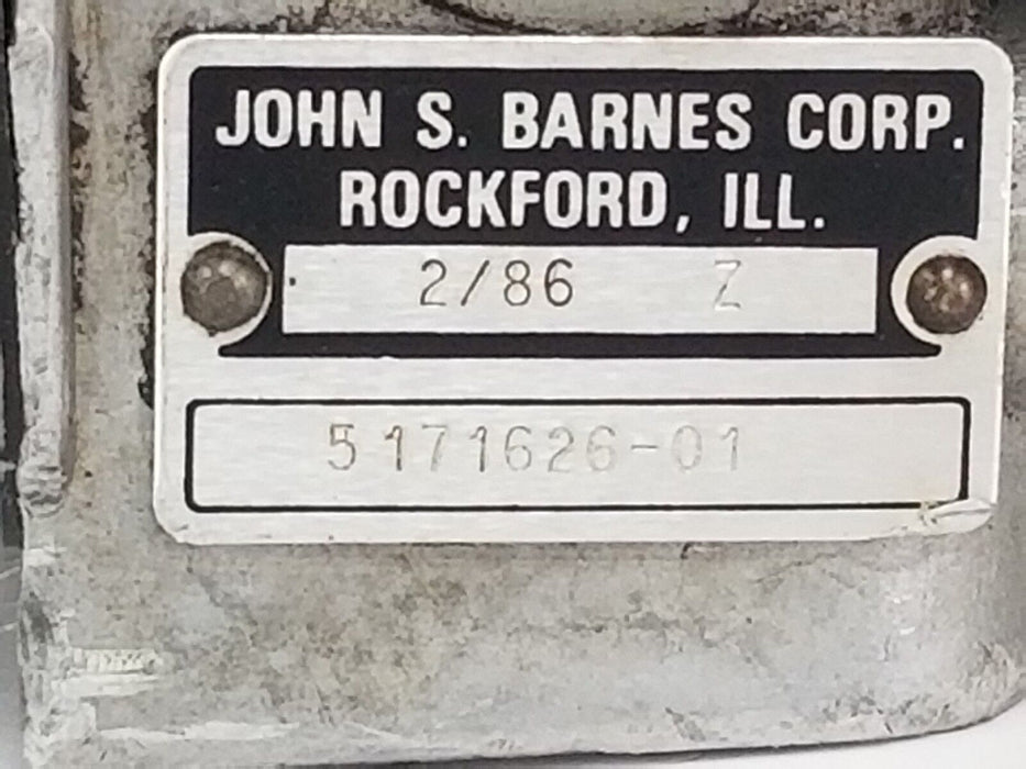 BOSCH 0-136-350-012 DC PUMP MOTOR 24VDC, 2200353, 5171626-01, 2/86 Z, 0136350012