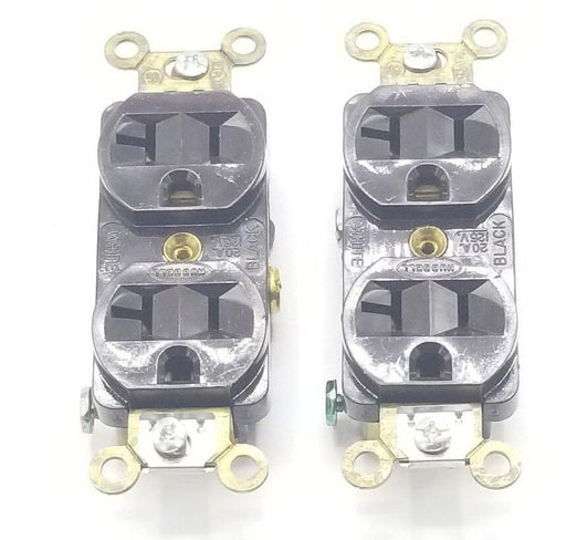 LOT OF 2 HUBBELL WC-956 PLUG RECEPTACLES 20A, 125V