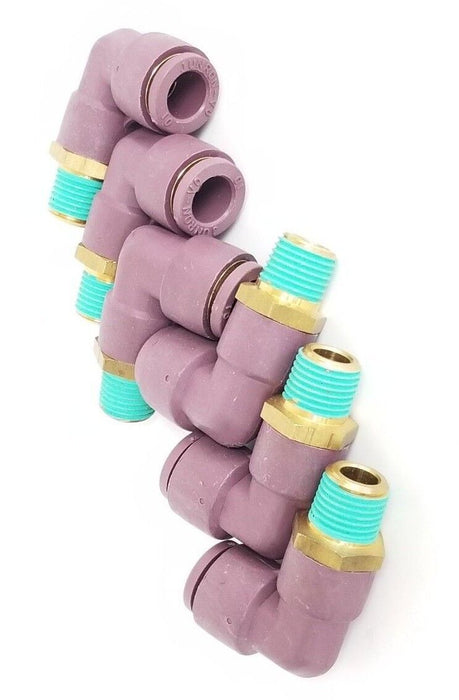 LOT OF 6 NEW JUNRON SIZE 10 ELBOW FITTINGS, JUNRON-V0