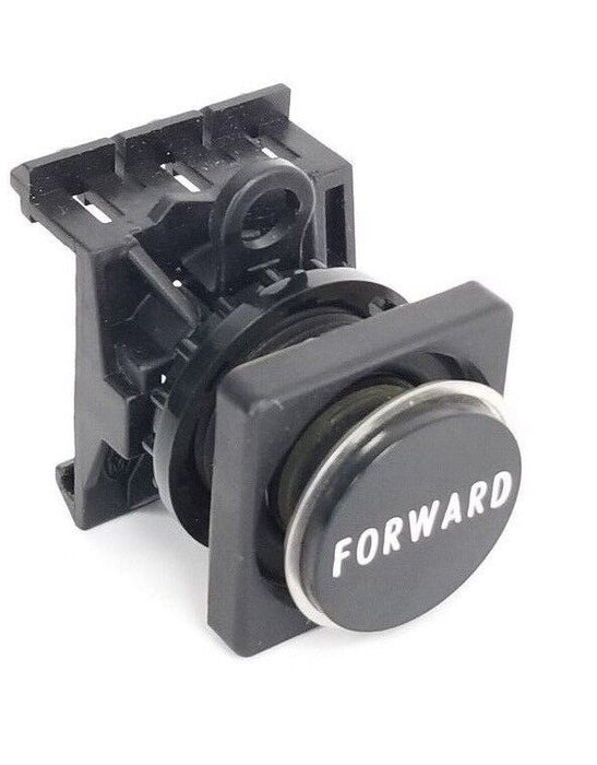 GENERIC BLACK "FORWARD" PUSHBUTTON SWITCH