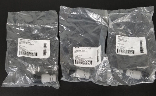 LOT OF 3 NEW BRAD CONNECTIVITY 1300390370 DEVICENET 5P MALE TERMINATORS DN100