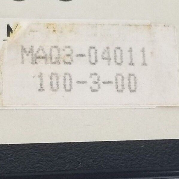 BARBER-COLMAN MAQ3-04011 100-3-00 TEMPERATURE CONTROLLER MAQ304011 100300