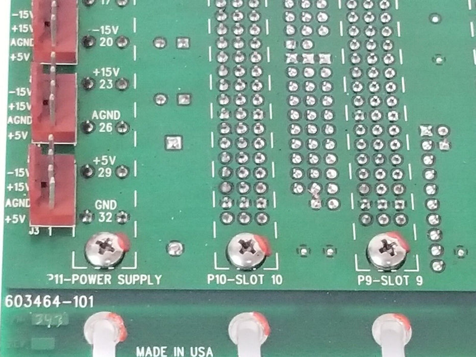 DELTA TAU 603464-101 UBUS 10-SLOT BACKPLANE BOARD 603464101