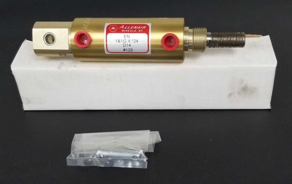 NIB ALLENAIR EN 1&1/2 X *24 D14 #123 PNEUMATIC CYLINDER