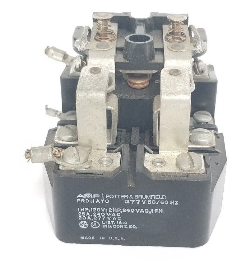AMF POTTER & BRUMFIELD PRD11AY0 RELAY 240V, 50/60HZ, 25A, PRD11AY0240