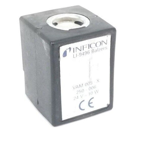 INFICON VAM-005-X SOLENOID VALVE 250-006 , 24V, 10W, 3NM MAX, VAM005X