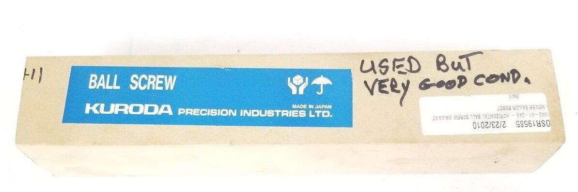 KURODA 11-1662-01-24A BALL SCREW 1116620124A